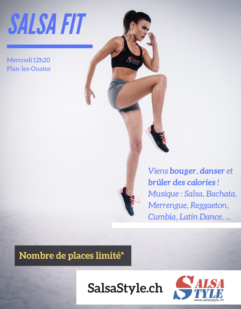Plaisir de bouger, envie de danser et de brûler des calories. Renforcement musculaire et perte de poids garantie. SalsaFit