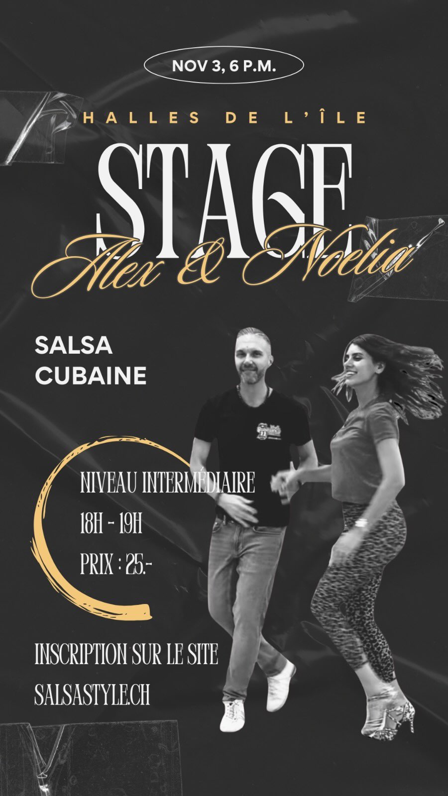 Stage salsa cubaine intermédiaire à Genève