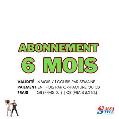 Abonnement 6 mois cours de salsa bachata et kizomba à Genève - Salsa Style