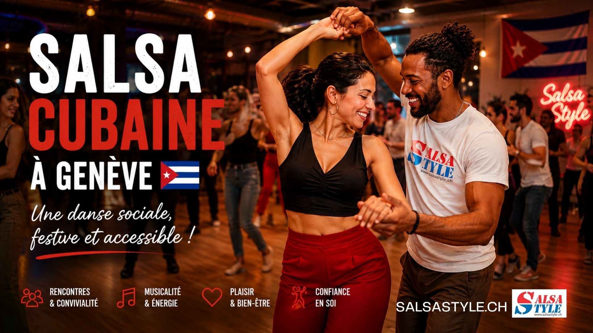 Salsa cubaine à Genève - cours Salsa Style Genève