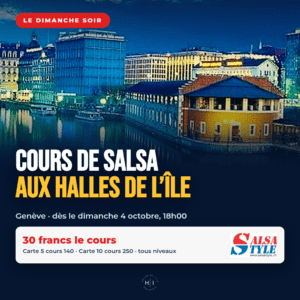 Cours du dimanche – Halles de l’Île