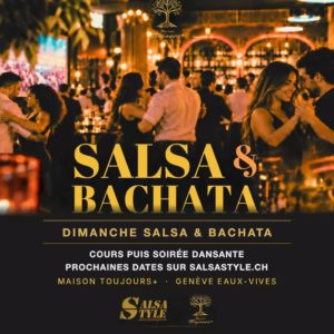 Cours d’essai salsa & bachata – Eaux-Vives (Maison Toujours+)